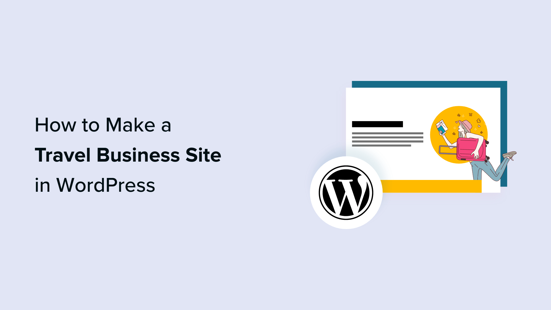 You are currently viewing Como criar um site de negócios de viagens no WordPress (passo a passo)