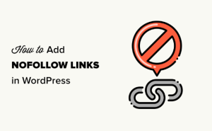 Read more about the article Como adicionar links Nofollow no WordPress (guia simples para iniciantes)