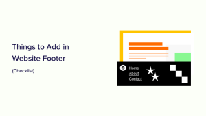 Read more about the article Lista de verificação: 10 coisas para adicionar ao rodapé de seu site WordPress