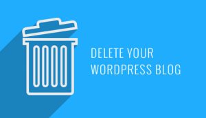 Read more about the article Como excluir seu blog do WordPress