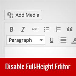 Read more about the article Como desativar o Full Height Post Editor no WordPress