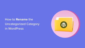 Read more about the article Como renomear a categoria sem categoria no WordPress