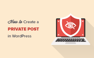 Read more about the article Como criar um post privado no WordPress