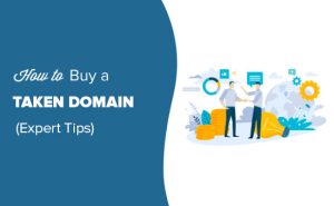Read more about the article Como comprar um nome de domínio que já está sendo usado (9 dicas profissionais)