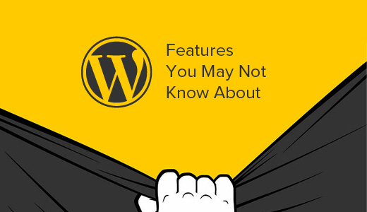 You are currently viewing 10 recursos incríveis do WordPress que o senhor provavelmente não sabia que existiam